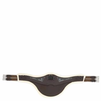   Acavallo Comfort Gel heveder hasvédővel, Eco Wool szőrme, 120 cm