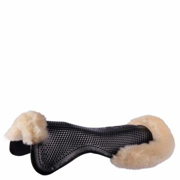   BR Dri-Lex Sheepskin Nyeregemelő, hátkímélő zselé, bárányszőrös, L