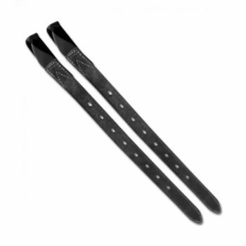   Wintec, Quick-Change hevederszíjak, bőr "10 és "13"., fekete, 13"/32,5 cm