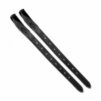   Wintec, Quick-Change hevederszíjak, bőr, 26", fekete, 26"/65 cm