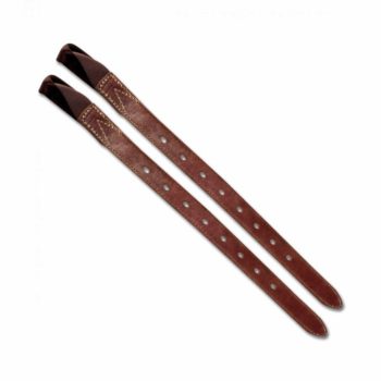   Wintec, Quick-Change hevederszíjak, bőr "15 & "16, barna, 15"/37,5 cm