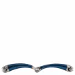 BR Magic System Egyszer tört acél (kék) zabla, 14 mm, 12.5 cm