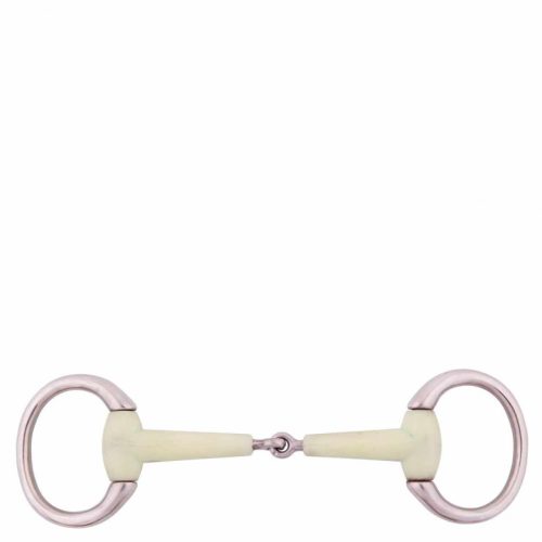 BR egyszertört Eggbutt zabla Pony Apple Mouth 15 mm, 9.5 cm