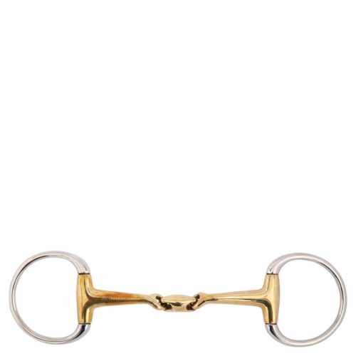 BR Eggbutt zabla, kétszertört enyhén hajlított Soft Contact 14 mm, 11.5 cm