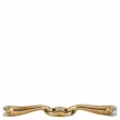 BR Eggbutt zabla, kétszertört enyhén hajlított Soft Contact 14 mm, 14.5 cm