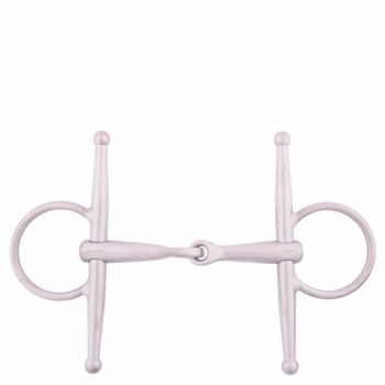 BR egyszertört pálcás zabla Titanio 16 mm, 12.5 cm