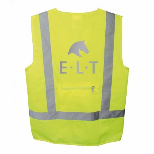 REFLEX fényvisszaverő mellény, felnőtt, unisex, neonsárga