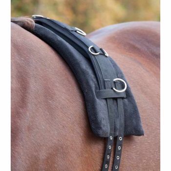   Waldhausen, Memóriahabos heveder alátét/bélés, fekete, Full