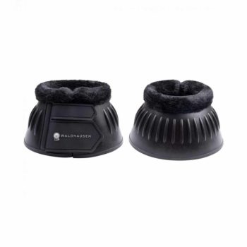   Waldhausen, Gumi pataharang, szintetikus szőrmével, pár, fekete, XL
