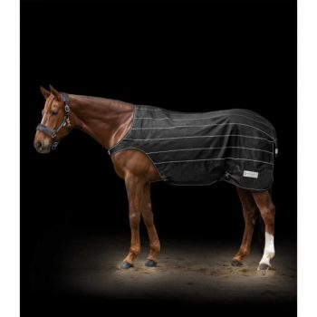   Waldhausen REFLEX sétáltató lótakaró, fekete/ezüst, 135 cm