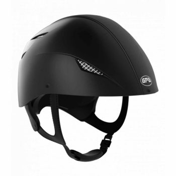   GPA EASY Jock Up HYBRID GPA lovagló kobak, fekete szőnyeg, 58