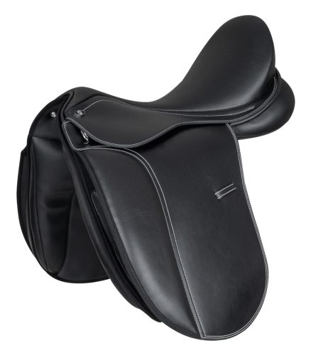 Waldhausen,  díjlovagló nyereg, fekete, 15,5"/39 cm