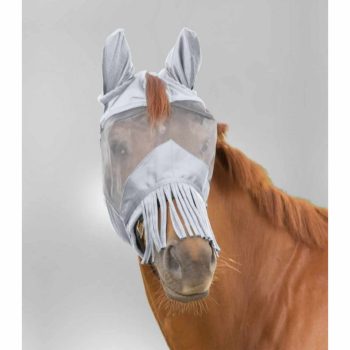   Waldhausen, PREMIUM fülvédővel és orr-rojtokkal, ezüstszürke, XFull