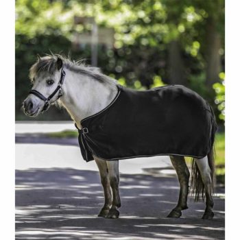 Waldhausen, ECONOMIC lótakaró, fleece, fekete, 165 cm