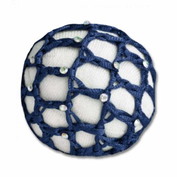 Hajháló szett strasszkövekkel, kék