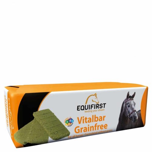 EquiFirst Vitalbar Ásványi anyagokban és nyomelemekben gazdag, gabonamentes vitamin szelet lovaknak