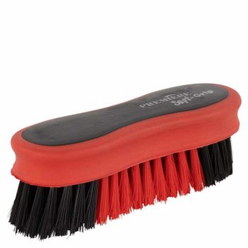   Premiere Face Brush Soft Grip, Puha fejkefe lovaknak, puha markolattal