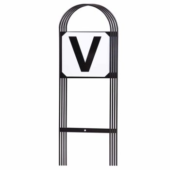   PREMIERE Díjlovas betűkészlet, négyszög alakú (R-V-P-S)