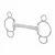 Beris 3-Ring-Bit Eggbutt Snaffle-vel