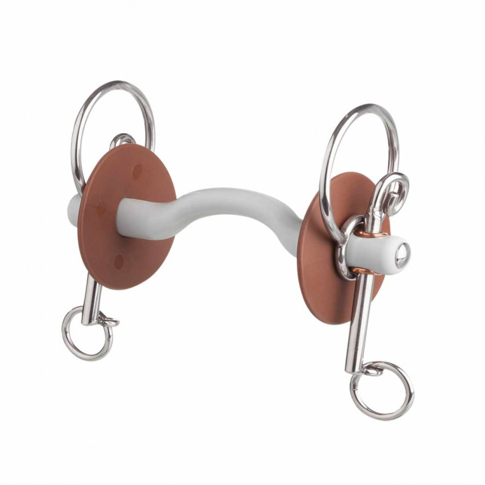 Tête De Bride Pour Poney Ou Young Colt – Cuir Marron, Avec Mors Snaffle, Port 4 1/4