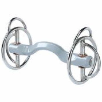   Beris Konnex Lunging bit nyelves csővel, nyelvkerülőssal, snaffle